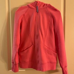 Pink Ivivva Hooded Jacket (Size 14)